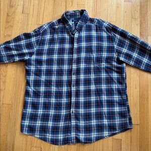 Vintage Croft & Barrow Plaid Flannel Button Up